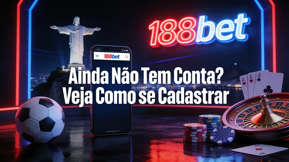 Ainda Não Tem Conta? Veja Como se Cadastrar — 188bet no Brasil